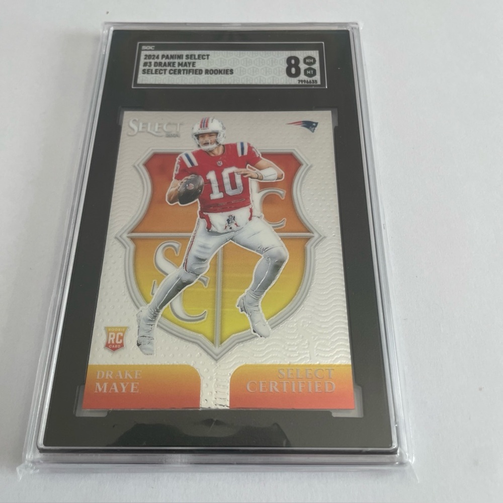 Drake Maye 2024 Panini Select #3 Select Certified Rookies